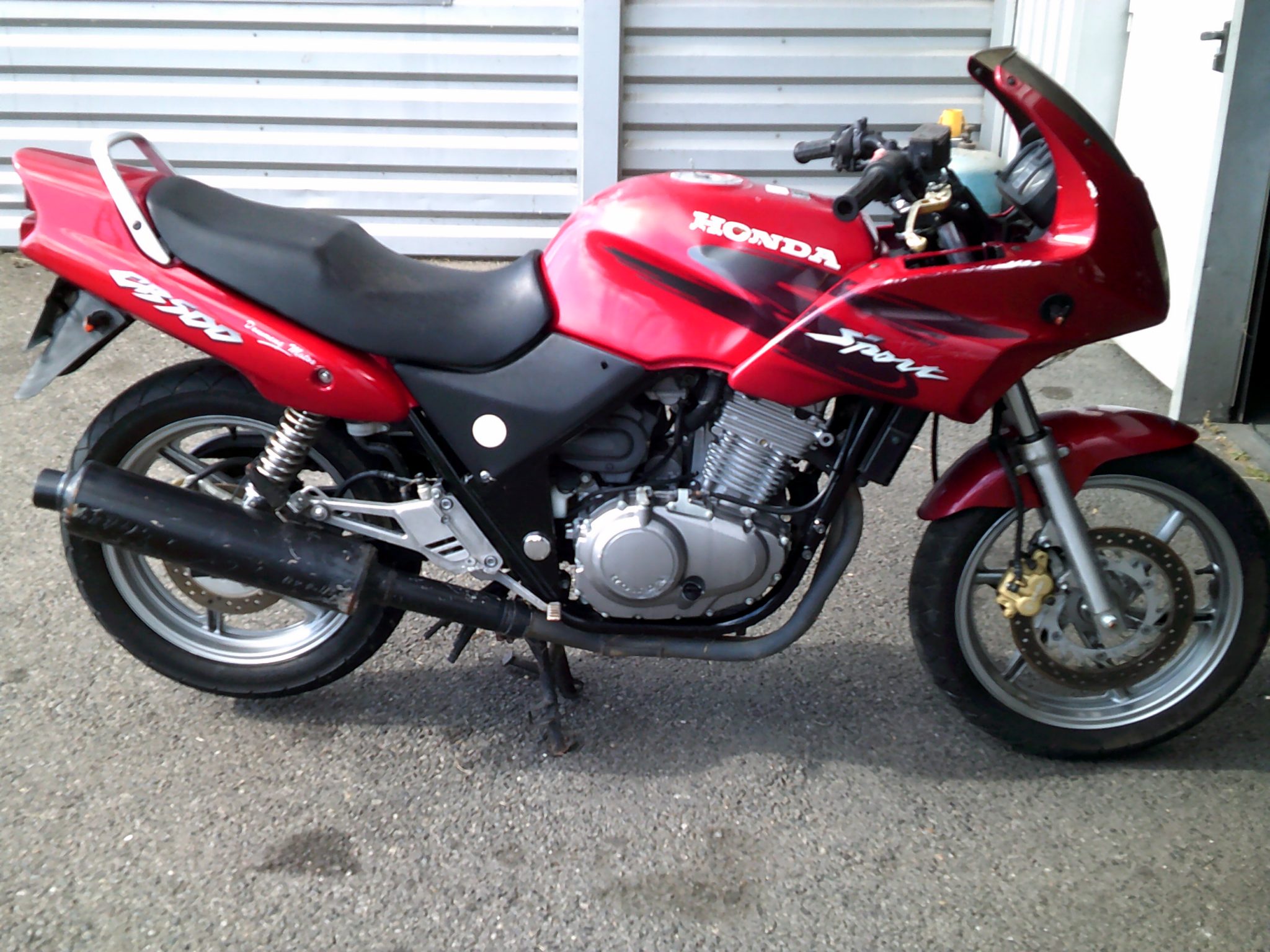 Chrom Stoßdämpfer Für Honda CB500 PC26 & CB500 S PC32 1994-2003